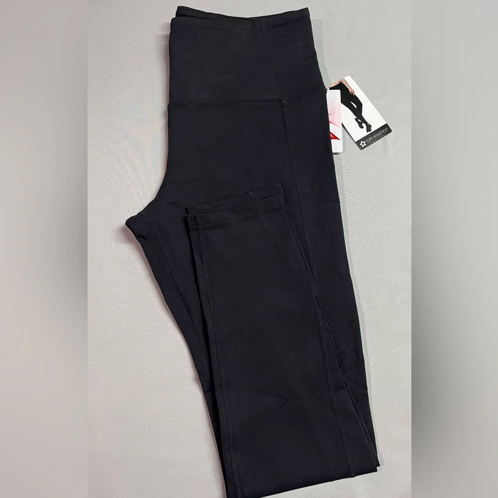 Tuff Athletics Women's Active Yoga Leggings No pockets NWT - Picture 4 of 5